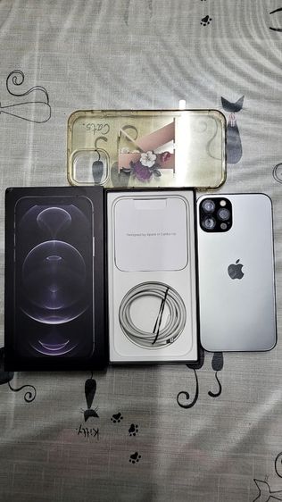 Apple iPhone 12 Pro 128GB Black 
แบรนด์ : APPLE
ติดฟิล์มกระจกกันกระแทกด้านหน้าและกล้องหลัง
มีกล่องสายชาร์จอุปกรณ์ครบ แถมเคส สภาพสวยเดิมๆ รูปที่ 4