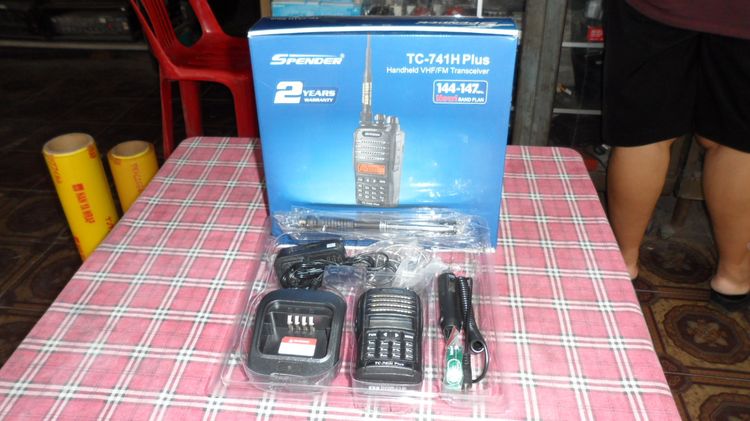 วิทยุดำ SPENDER TC-741H Plus0 สินค้ารายการนี้ขายไปแล้ว ไม่มีสินค้าอยู่ในสต๊อกแล้วครับ รูปที่ 3