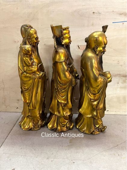 เทพเจ้า ฮกลกซิ่ว ทองเหลืองสะสม A4 รูปที่ 10