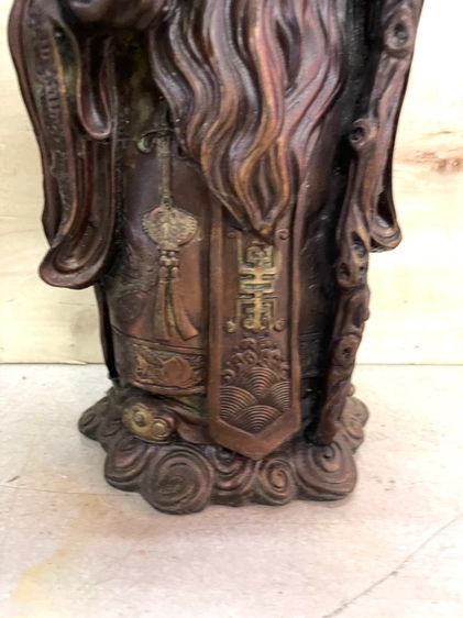 เทพเจ้า ฮกลกซิ่ว องค์ใหญ่ ทองเหลืองสะสม A5 รูปที่ 13