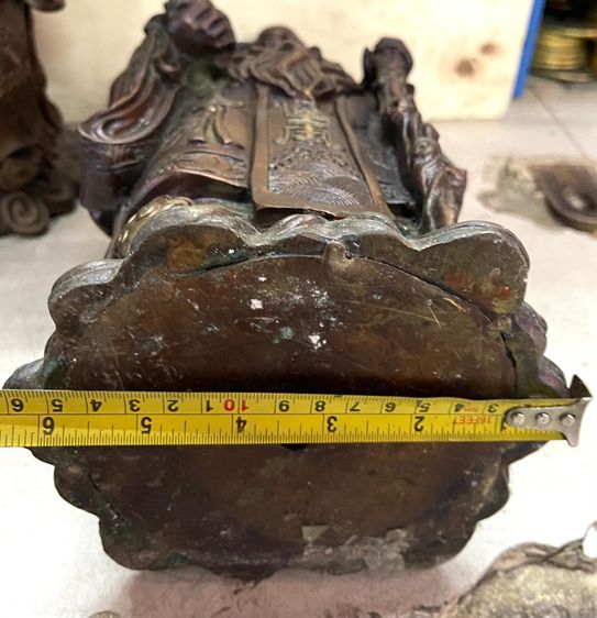 เทพเจ้า ฮกลกซิ่ว องค์ใหญ่ ทองเหลืองสะสม A5 รูปที่ 17