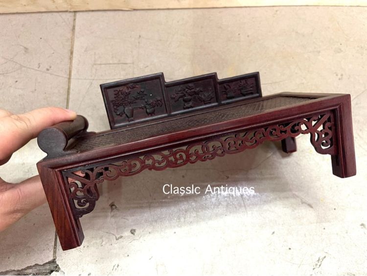 เตียง ตั่งไม้จิ๋ว สะสม รูปที่ 5