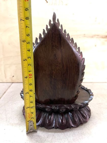 ฐานบัว ไม้แกะสลักสะสม A1 รูปที่ 10