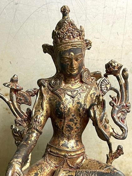 พระทิเบต ทองเหลืองสะสมB3 รูปที่ 6
