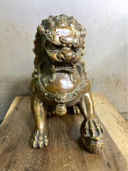 สิงห์ คู่ใหญ่ ทองเหลือง สะสมB2 รูปที่ 12