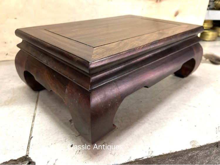 ตั่ง ขาคู้ ไม้สะสม C22 รูปที่ 13