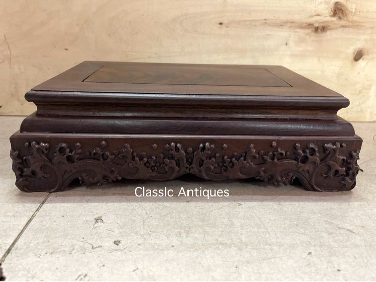 กี่ ไม้แกะสลักสะสม C23 รูปที่ 12