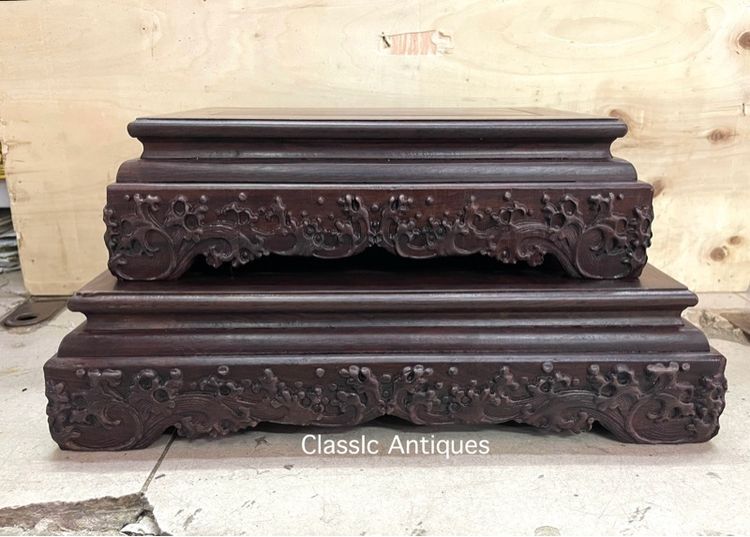 กี่ ไม้แกะสลักสะสม C23 รูปที่ 2