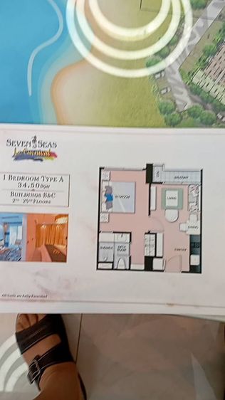 ไม่ใช่ ขายใบจอง 7 seas Le Carnival  พัทยา28.5ตารางเมตร รูปที่ 2