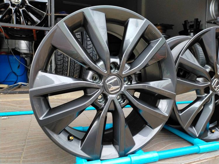 แม็กฮอนด้า ขอบ18 สีเดิม  ใส่แอคคอด crv hrv   รูปที่ 4