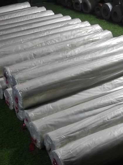 แผ่นม้วนพลาสติกปูพื้นก่อนเทปูนเทคอนกรีต 0813735190ปูบ่อปลา ปูพื้นตู้คอนเทนเนอร์ PATTAYA   RAYONK   BKK   ของ R.T.S FLOORม้วนเดียวเหนี รูปที่ 12