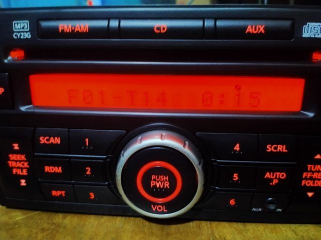 วิทยุเดิมแท้ถอดนิสสัน