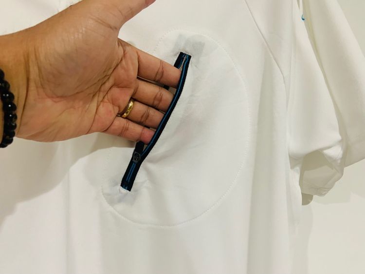 เสื้อโปโล Find-Out ทรง silm fitแท้ 💯 size L ขนาด อก 20.5 ยาว 27 นิ้ว สภาพใหม่มาก สีขาว ดีเทลสวย เนื้อผ้าดีมากนิ่มใส่สบาย หายากน่าสะสมครับ รูปที่ 2