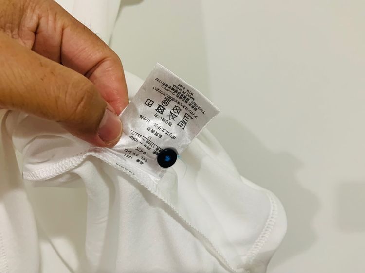 เสื้อโปโล Find-Out ทรง silm fitแท้ 💯 size L ขนาด อก 20.5 ยาว 27 นิ้ว สภาพใหม่มาก สีขาว ดีเทลสวย เนื้อผ้าดีมากนิ่มใส่สบาย หายากน่าสะสมครับ รูปที่ 5
