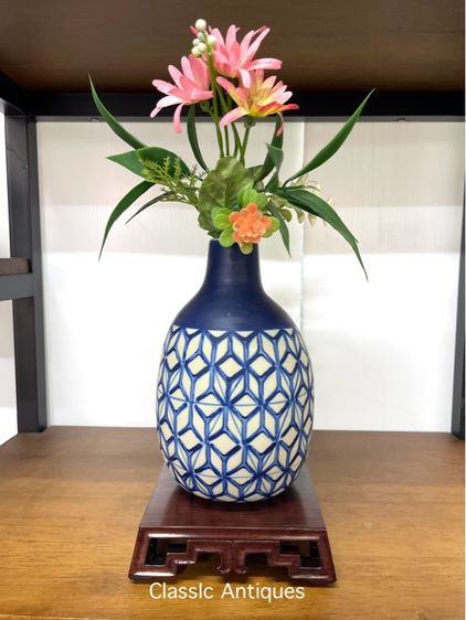 กี่ ไม้ฉลุลาย เก่าสะสมC2 รูปที่ 15