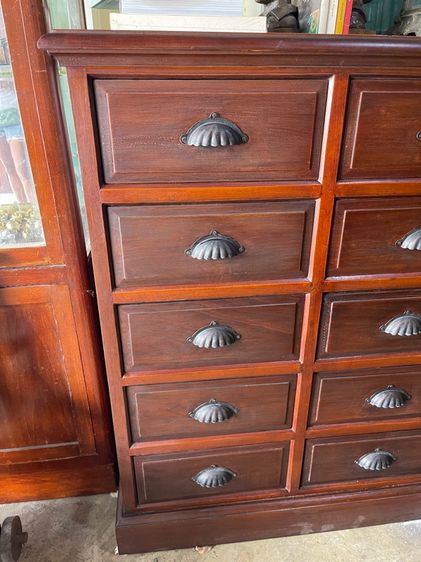 ตู้ ลิ้นชักไม้สัก 25ลิ้นชัก สะสม รูปที่ 3