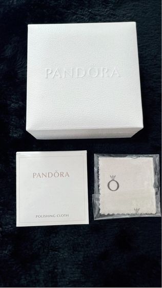 สายรัดข้อมือหนังถักคู่ Pandora รูปที่ 7