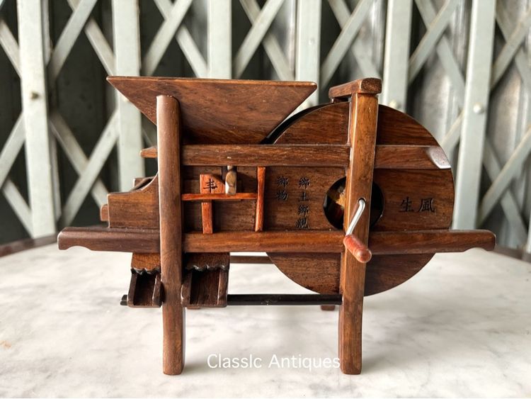 สีฟัดข้าว ไม้จิ๋ว สะสม