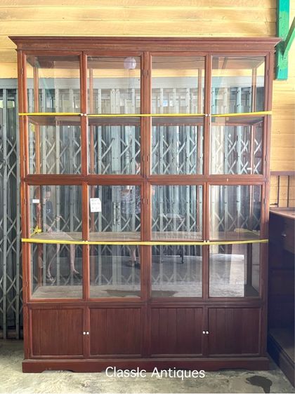 ตู้ โชว์ไม้สัก 5ชั้นสะสม