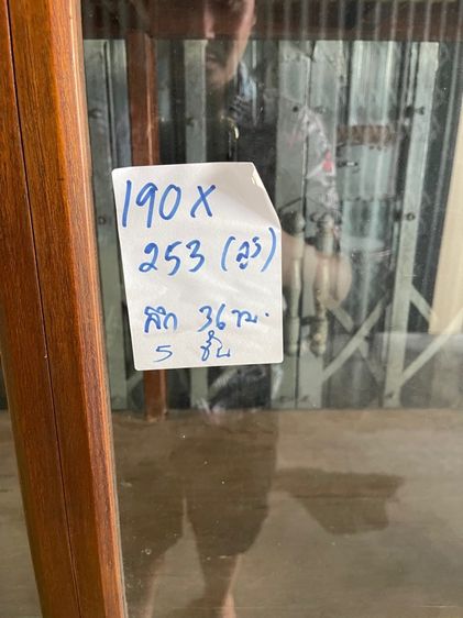 ตู้ โชว์ไม้สัก 5ชั้นสะสม รูปที่ 5