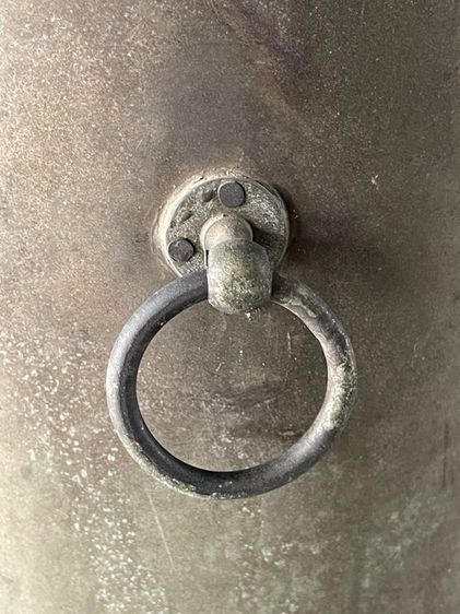 ถังน้ำหวาน ถังน้ำขม ทองเหลืองโบราณเก่าสะสม รูปที่ 10