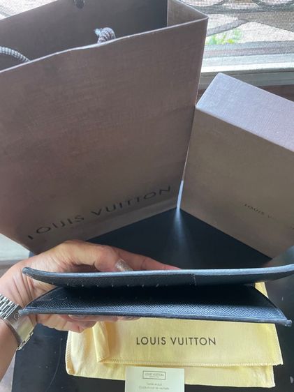 LV Brazza wallet damier graphite รูปที่ 12