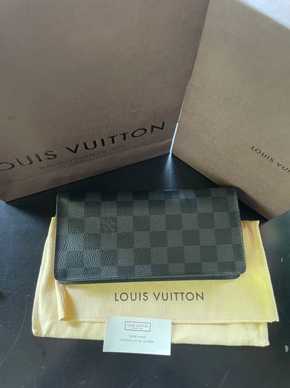 LV Brazza wallet damier graphite