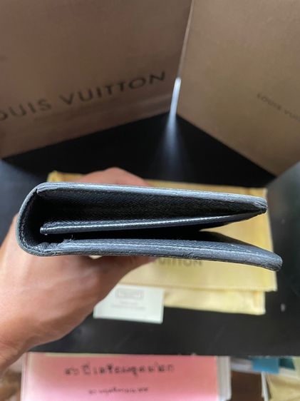 LV Brazza wallet damier graphite รูปที่ 10