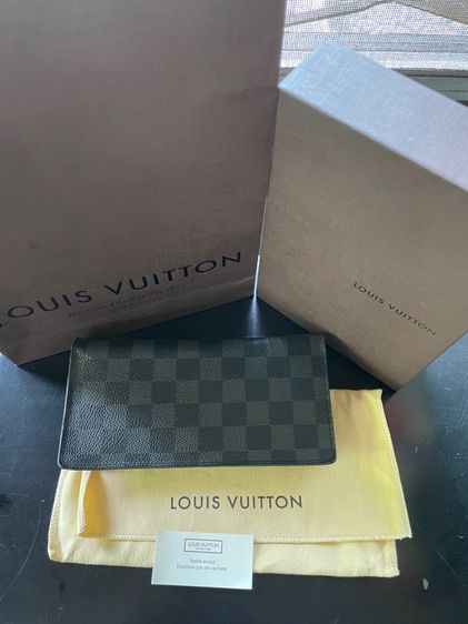 LV Brazza wallet damier graphite รูปที่ 2