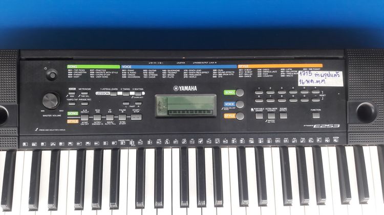 คีย์บอร์ด Yamaha PSR-E253 รูปที่ 2