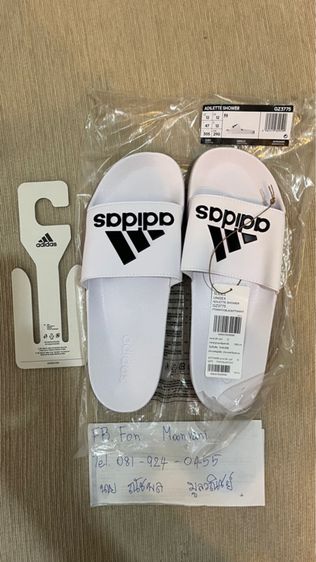อื่นๆ Adidas UK 12 | EU 47 1/3 | US 12.5 รองเท้าแตะ Adilette Shower  GZ3775 สีขาว Size  12uk 30.5cm 47.3eu 12us มือ1 แท้100เปอร์เซ็นต์ ป้ายห้อยไทย พิ้นโฟมนุ่ม ใส่สบาย ไม่อมน้ำ
