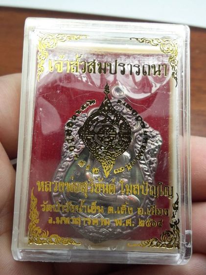 เหรียญเสมารุ่นเจ้าสัวหลวงพ่อสุริยันต์วัดป่าวังน้ำเย็น รูปที่ 3