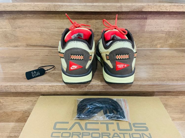 Nike Air Max 1 Travis Scott Cactus Jack Baroque Brown ซื้อที่ SA SOM แท้ 💯 size EU40.5 cm25.5 เท้า 25-26 ใส่ได้ สภาพใหม่มากอุปกรณ์ครบ รูปที่ 7