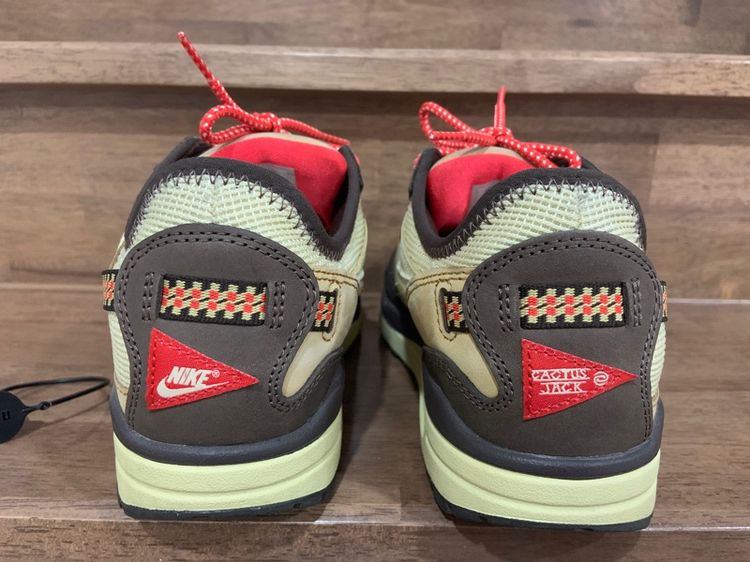 Nike Air Max 1 Travis Scott Cactus Jack Baroque Brown ซื้อที่ SA SOM แท้ 💯 size EU40.5 cm25.5 เท้า 25-26 ใส่ได้ สภาพใหม่มากอุปกรณ์ครบ รูปที่ 8