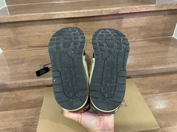 Nike Air Max 1 Travis Scott Cactus Jack Baroque Brown ซื้อที่ SA SOM แท้ 💯 size EU40.5 cm25.5 เท้า 25-26 ใส่ได้ สภาพใหม่มากอุปกรณ์ครบ รูปที่ 11