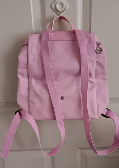 กระเป๋าเป้ Longchamp Le Pliage สีชมพู รูปที่ 2
