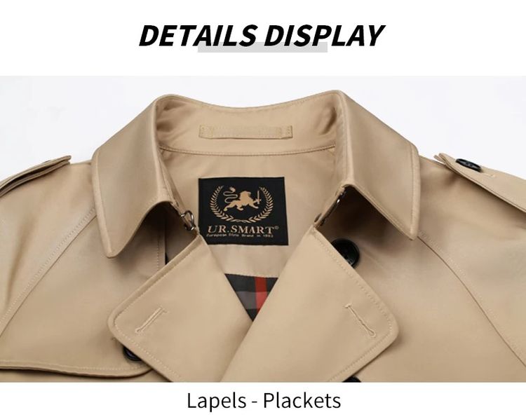 US SMART ทรง burberry trench kensington กันฝน กันหนาว ทรงฮิต เสื้อผ้า รูปที่ 5