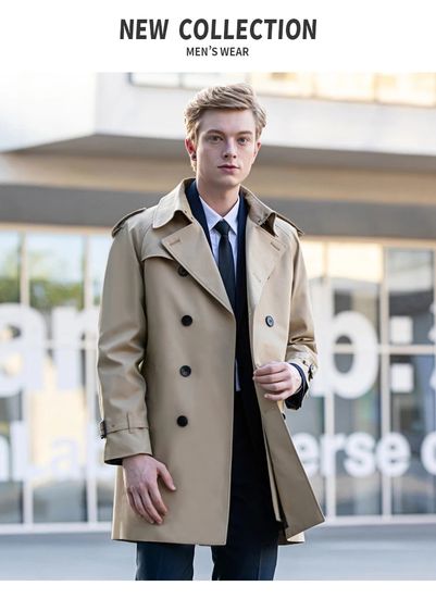US SMART ทรง burberry trench kensington กันฝน กันหนาว ทรงฮิต เสื้อผ้า รูปที่ 10