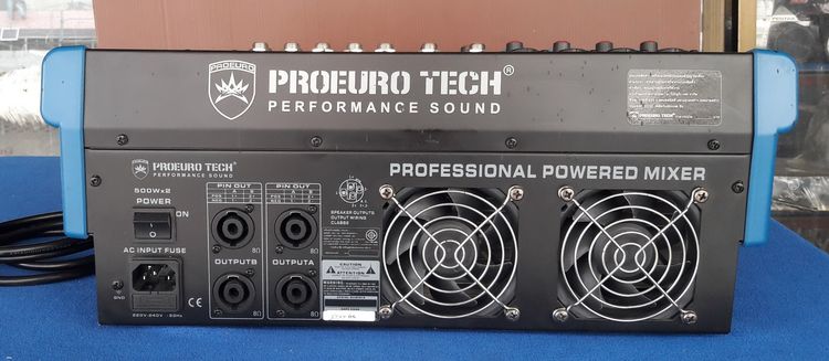 มิกเซอร์ PROEUROTECH PMX-8500 PMX8500F 500วัตต์​ พาเวอร์มิกซ์ รูปที่ 2