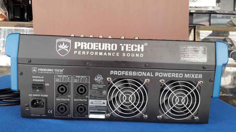 มิกเซอร์ PROEUROTECH PMX-8500 PMX8500F 500วัตต์​ พาเวอร์มิกซ์ รูปที่ 7