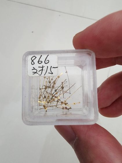 เข็มนาฬิกา เก่าเก็บ เดิมๆ หลายรุ่น หลายขนาด ขายยกทั้งหมด ทุกกล่อง ของใหม่ พร้อมใช้งาน อะไหลนาฬิกา รูปที่ 9