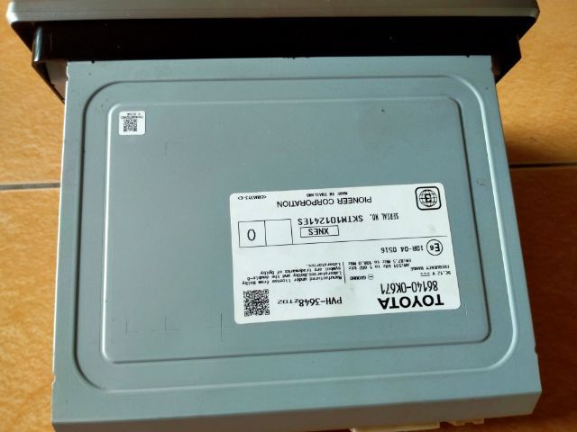 วิทยุจอเดิมแท้ถอดtoyotaรีโว่ รูปที่ 2