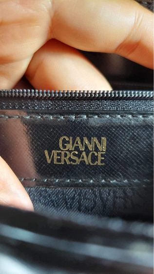 กระเป๋าถือ Versace หนังแก้ว แท้ รูปที่ 8