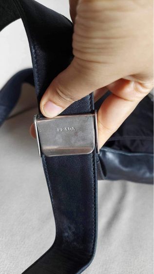 กระเป๋า Prada nylon สีดำ แท้ รูปที่ 8