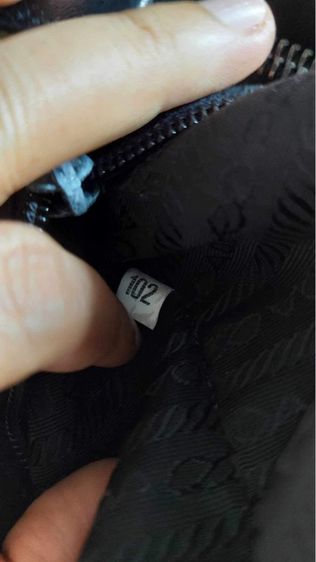 กระเป๋า Prada nylon สีดำ แท้ รูปที่ 14