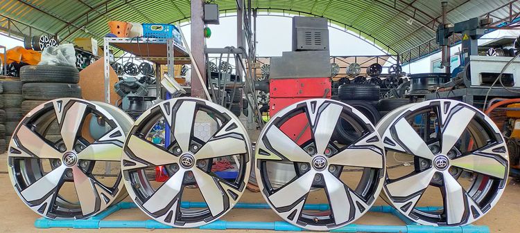 แม็กขอบ18กว้าง7 et48 ใส่ revo vigo camry cross innovaอื่นๆ 5 รู 114 รูปที่ 13