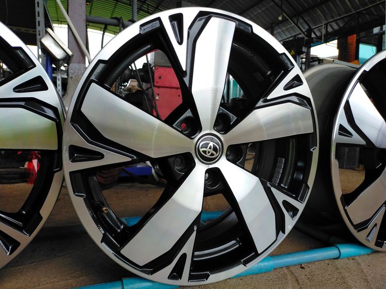 แม็กขอบ18กว้าง7 et48 ใส่ revo vigo camry cross innovaอื่นๆ 5 รู 114 รูปที่ 2