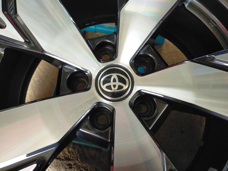 แม็กขอบ18กว้าง7 et48 ใส่ revo vigo camry cross innovaอื่นๆ 5 รู 114 รูปที่ 5