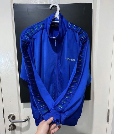 เสื้อวอร์มน้ำเงิน แบรนด์ addidas vintage  รูปที่ 5