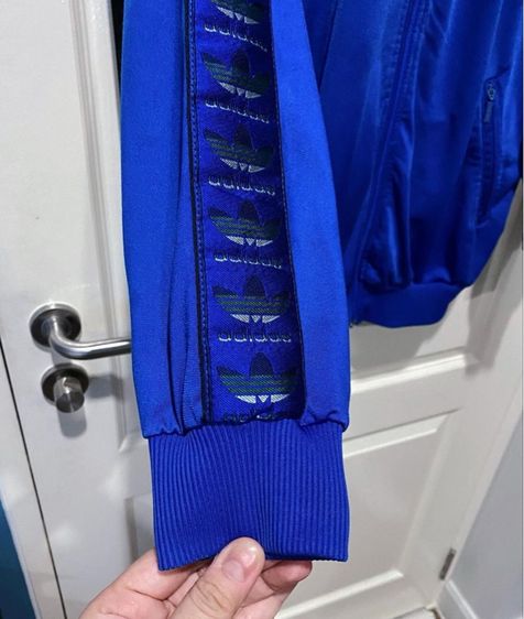 เสื้อวอร์มน้ำเงิน แบรนด์ addidas vintage  รูปที่ 3